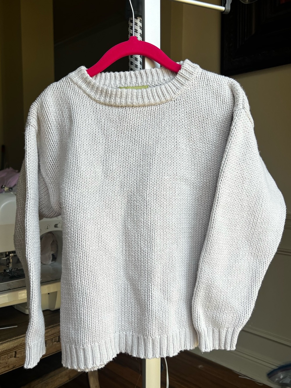 Claver Kids Crewneck Sweater in Grey size 6